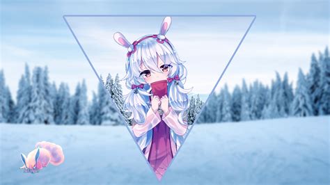 Anime Anime Girls Snow Landscape Anime Landscape Wallpaper - Resolution ...