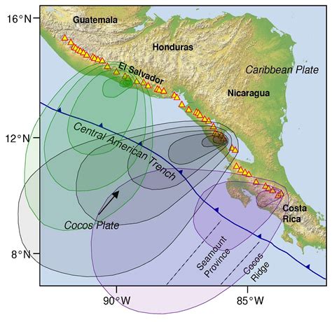 How Do Earthquakes And Volcanoes Affect Central America The Caribbean ...