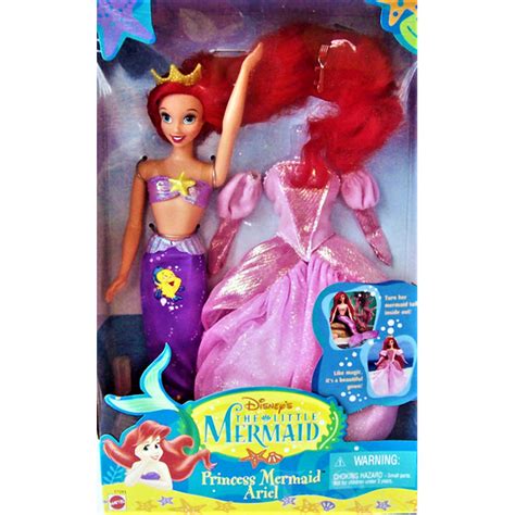 The Little Mermaid Princess Mermaid Ariel Doll Mattel 1997 - Walmart.com - Walmart.com