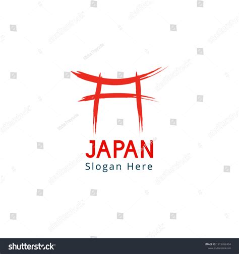 Logo Template Japan Tour Travel Destination Stock Vector (Royalty Free ...