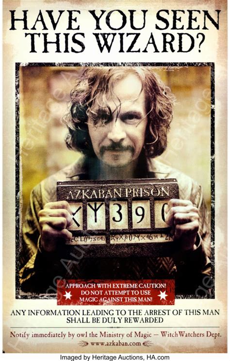 40 Harry Potter Wanted Poster | Desalas Template