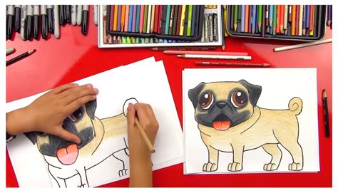 Learn How To Draw A Pug, Easy Step By Step - Rocky Kanaka