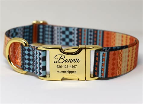 Personalized Dog Collar Custom Engraved High Quality ID Dog - Etsy