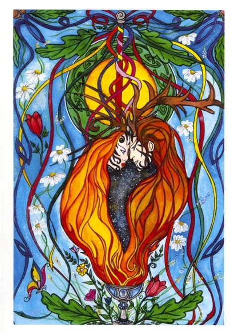 Beltane ~ Andrea Child | Beltane, Pagan art, Pagan spirituality