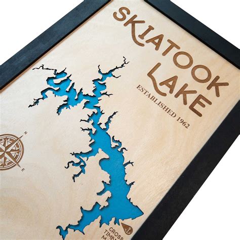 Skiatook Lake Map – The Curious Bison