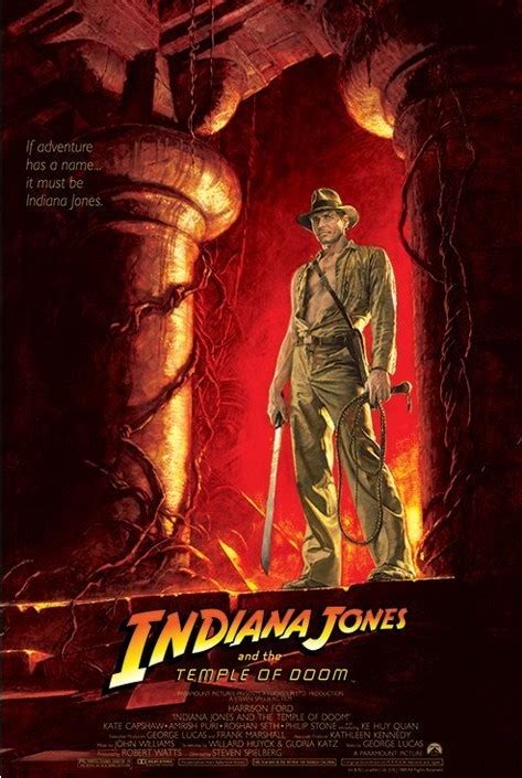 Poster INDIANA JONES Temple Of Doom One Sheet Wall Art, Gifts ...