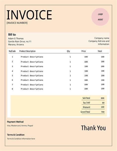 Sample Invoice Template Invoice Format Invoice Template Invoice | Images and Photos finder