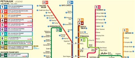 KL Sentral Station Maps (Transit Route, Station Map & Floor Directory)