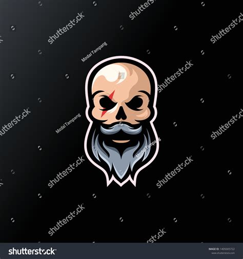 5,405 Bearded skull logo Images, Stock Photos & Vectors | Shutterstock