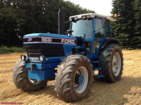 Ford 8830 tractordata