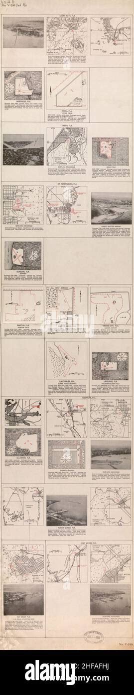 Sectional aeronautical charts - (United States Stock Photo - Alamy