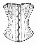 Corsets Colouring Pages Sketch Coloring Page sketch template