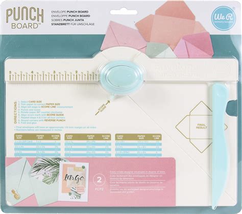 Envelope Punch Board by We R Memory Keepers. The Easiest Envelope Maker ...