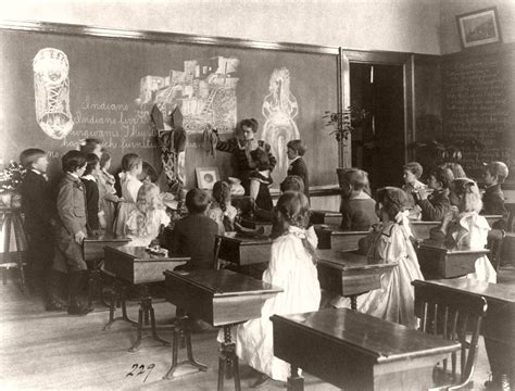 Vintage: U.S. Classroom Scenes (late 19th Century) | MONOVISIONS