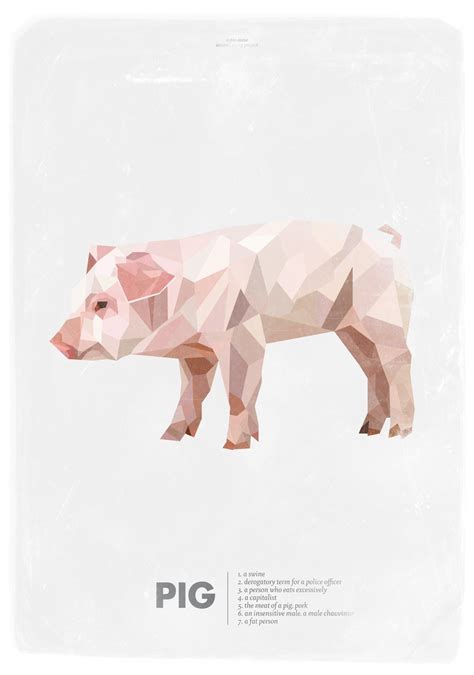 animal slang by marcmars | Arte del cerdo, Diseño de ilustración ...