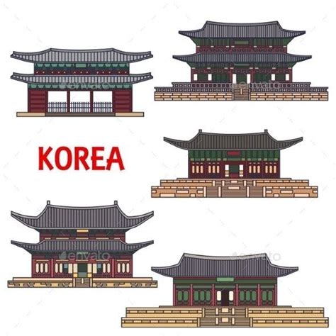 Historic Temples And Architecture Of Korea In 2019 Temple What Are ...