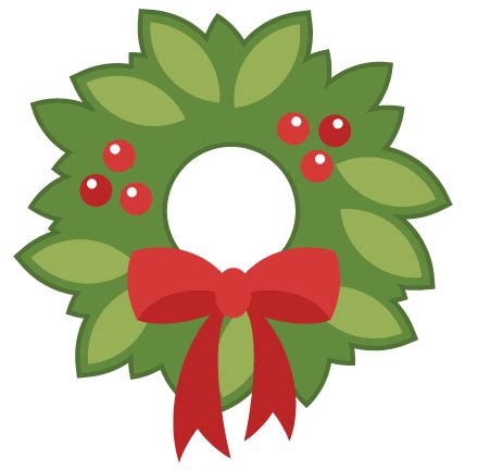 Christmas Wreath SVG cutting files free svg cuts free svg cutting files cute svg cut files