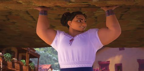 Disney's New 'Encanto' Trailer Has Lots of This Big, Buff Lesbian Icon