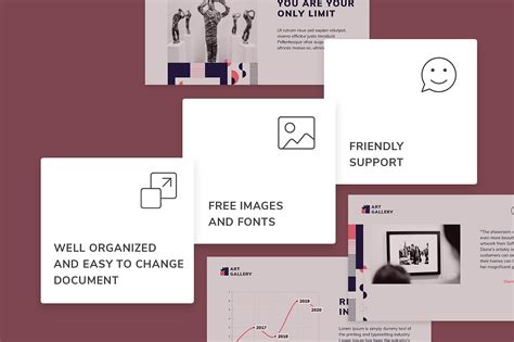 Art Gallery Presentation PowerPoint template