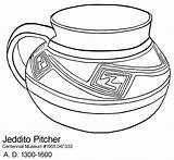 Mexican Pottery Coloring Pages sketch template