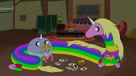 Image - S6e20 T.V. and Lady Rainicorn.png | Adventure Time Wiki | FANDOM powered by Wikia