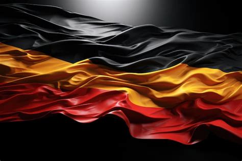 Premium AI Image | German flag