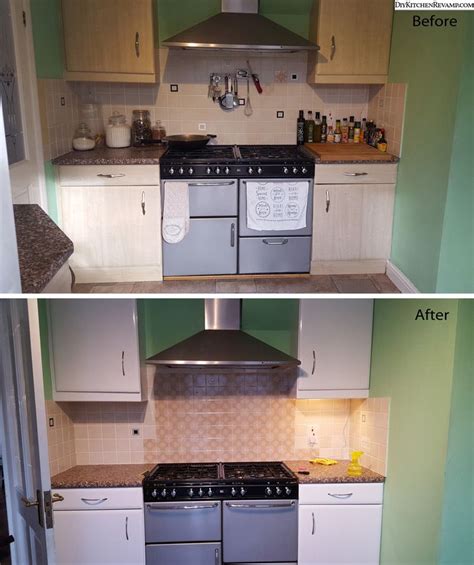 Kitchen doors cabinets wrapped with vinyl before and after. Also, I ...