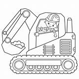 Koparka Kolorowanki Kolorowanka Excavator Wydruku Blippi Dla Excavadora  sketch template