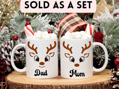 Christmas Gifts for Mom & Dad,new Parents Gift Mug Set, Gift for Mom ...