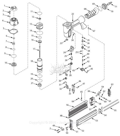 Central Pneumatic Framing Nailer Parts Diagram