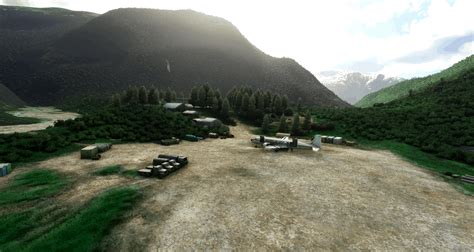 CAB5-Bronson Creek Airstrip And Snip Mine, British Colombia, Canada v1 (1) - Flight Simulator ...