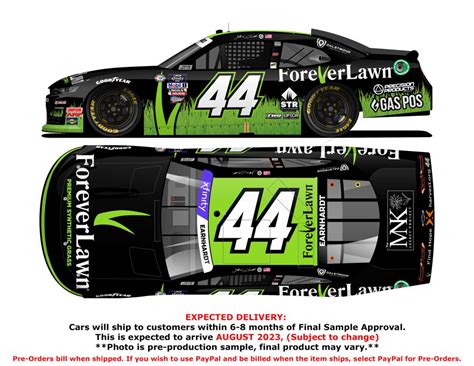 Jeffrey Earnhardt 2023 Forever Lawn 1:64 Nascar Diecast