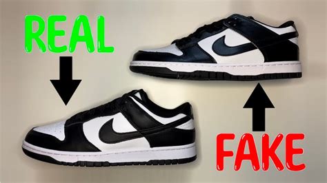 Nike Dunk Low Panda Fake Vs Real: What You Need To Know Before Buying ...