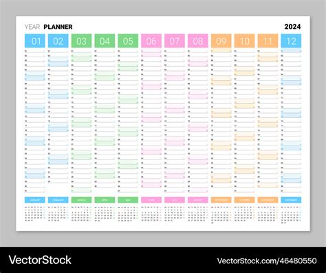 Calendar 2024 Yearly Planner - Angel Blondie