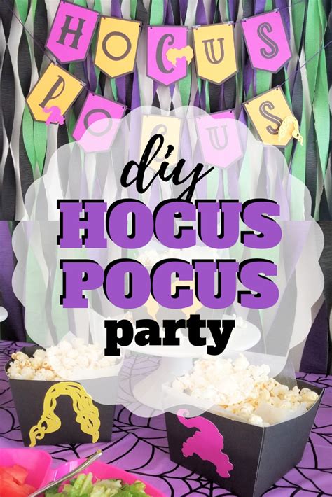 There All Just a Bunch of Hocus Pocus Party Ideas | Sew Simple Home