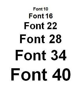 'All About Presentations' by Jazz Factory: What is the ideal font size ...