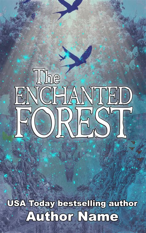 The Enchanted Forest Premade Book Cover Suzy Turner