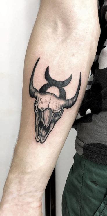 80 Unique Taurus Tattoos to Compliment Your Body and Personality ...