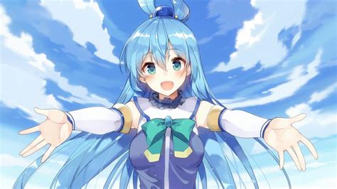 Aqua KonoSuba Wallpapers - Wallpaper Cave