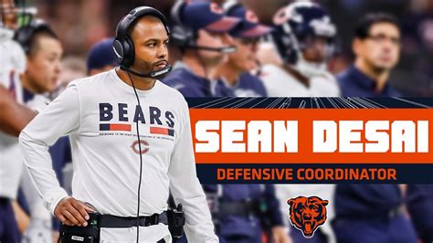 Chicago Bears Promotes Safeties Coach Sean Desai as New Defense ...