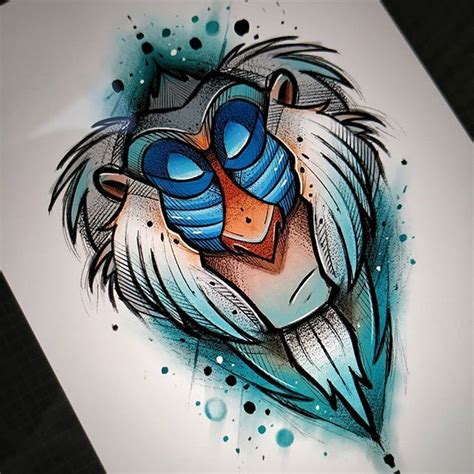 The Lion King, Rafiki | Disney art drawings, Cool art drawings, Art ...