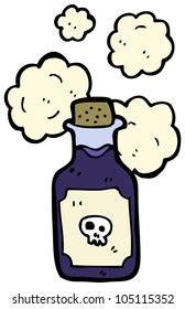 Cartoon Poison Bottle Stock Illustration 105115352 | Shutterstock