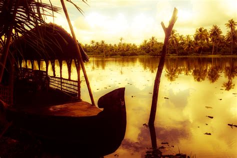 The Sound of Silence in Kerala's Backwaters