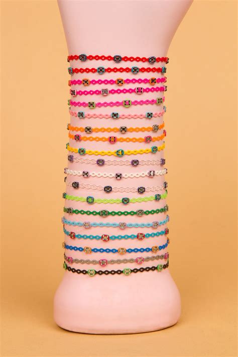 Braces Bracelets | Diy bracelets how to make, Bracelet making, Dental braces