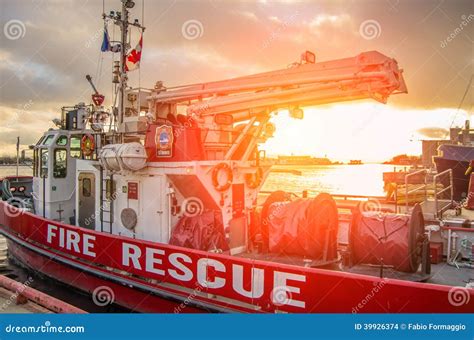 Fire rescue ship stock photo. Image of patrol, nautical - 39926374