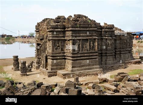 Champaner Pavagadh Lakulisha Temple Lakulisha Dakshinamurti Brahma Vishnu Shiva Indra ...