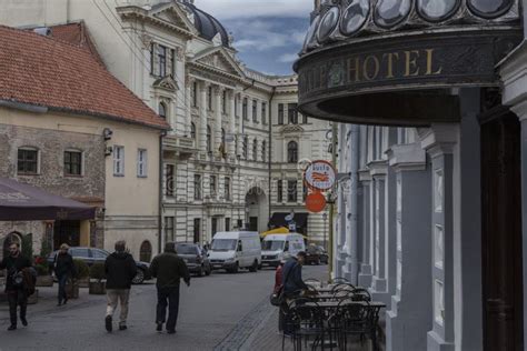 Old Town in Vilnius. Vilnius is the Capital of Lithuania and Its ...