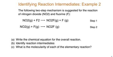 Solved Identifying Reaction Intermediates: Example 2 The | Chegg.com