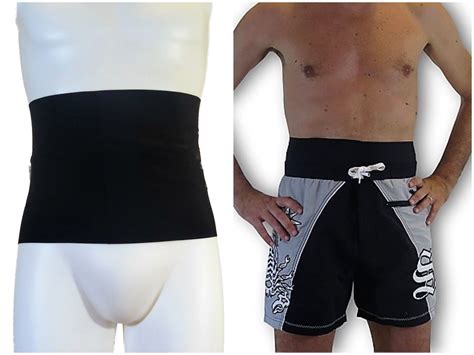 Ostomy Wrap for Swimshorts: Black | Ostomy, Ostomy fashion, Ostomy bag