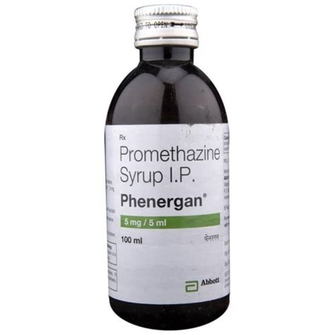 Phenergan Syrup: Uses, Price, Dosage, Side Effects, Substitute, Buy Online